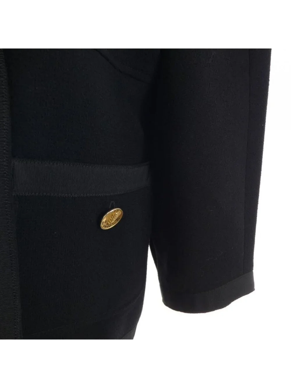 Chanel Vintage Collarless Jacket